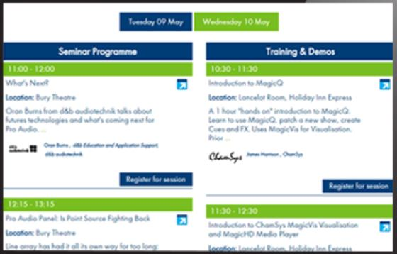 screenshot of My World of Expo